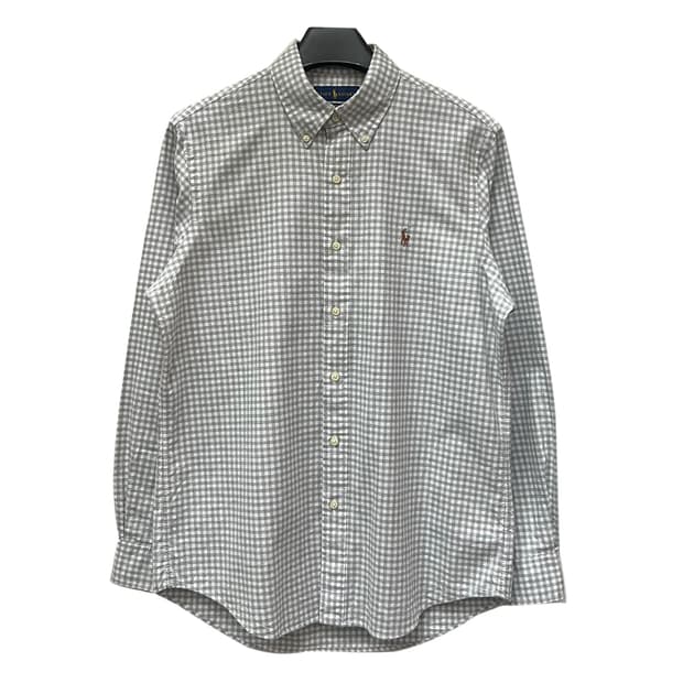 폴로 랄프로렌 클래식핏 체크 옥스포드 셔츠 남방 M