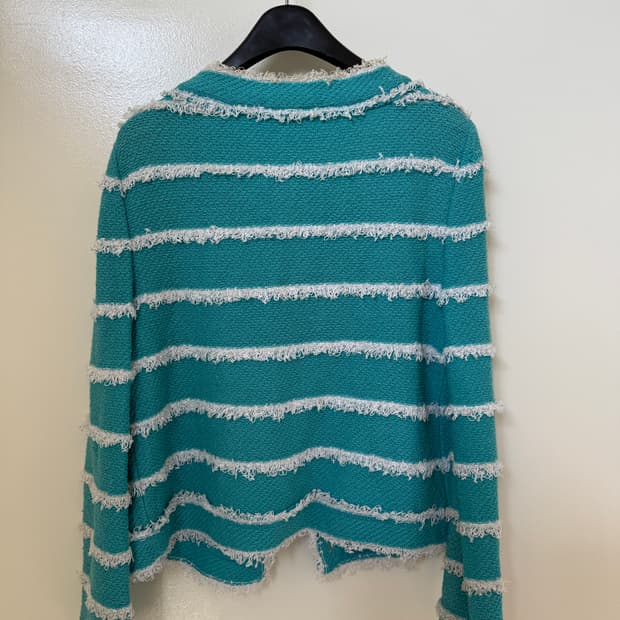 ST. JOHN 에메랄드 가디건(정품)