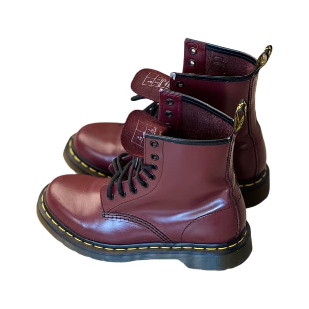 닥터마틴 1460 버건디 부츠 UK4