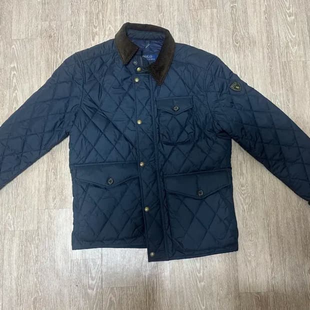 폴로 랄프로렌 24fw 발수 퀄팅자켓 네이비