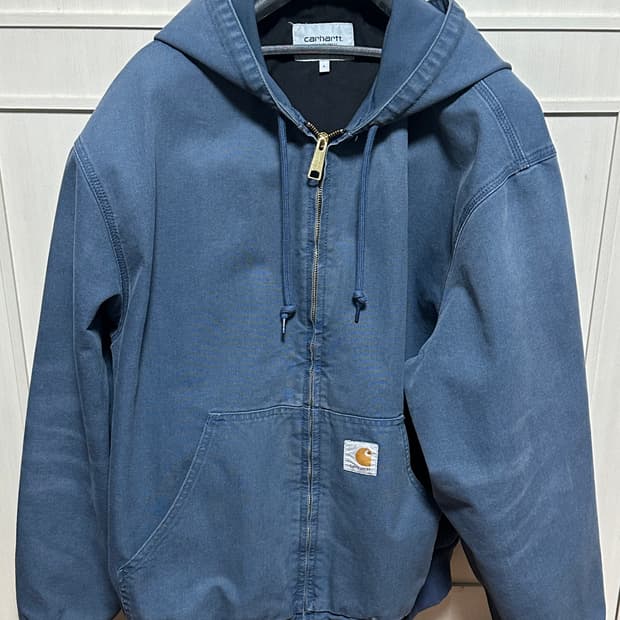 (L) 칼하트 wip 액티브자켓 더스키블루 