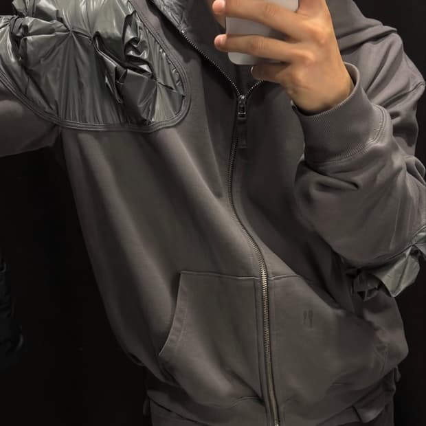 강정석 오리가미 후드 카키