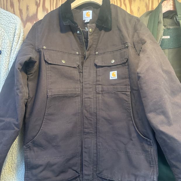 칼하트 브라운 풀스윙 신슐레이트 자켓