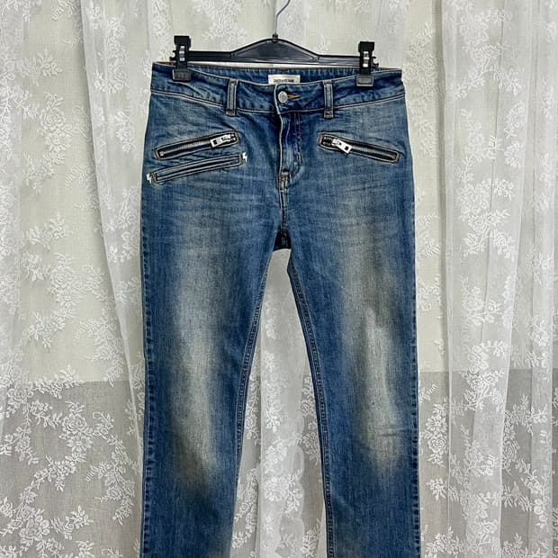 25) 쟈딕앤볼테르 슬림 스트레이트 데님