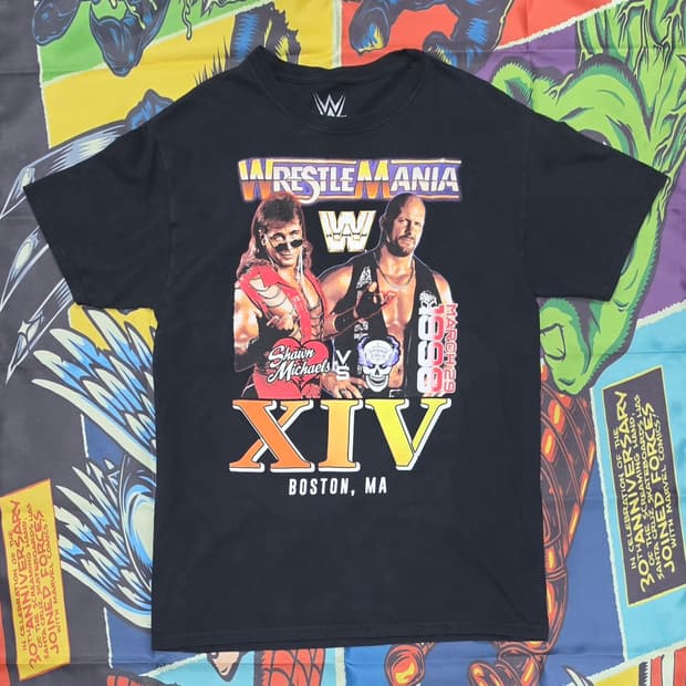 WWE 1998 레슬매니아 XIV 반팔 M