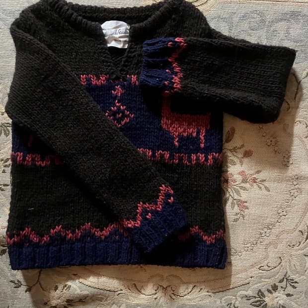 vintage nordic knitwear