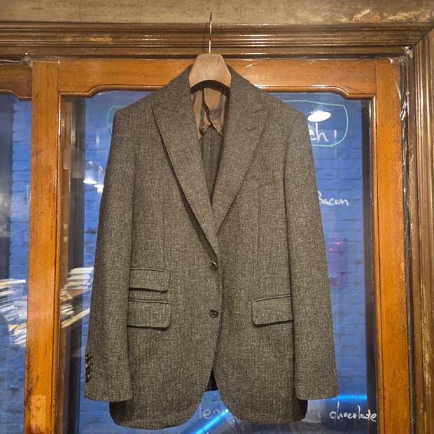 유니버셜 랭귀지 트위드자켓