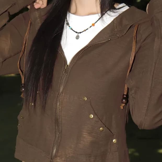 원더원더 빈티지 후드집업(현재 못 구하는 제품)