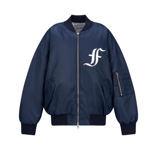 페어리 패치 봄버 자켓(네이비)