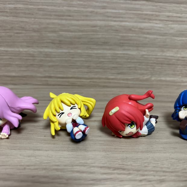 봇치더록 꽈당 가챠 피규어