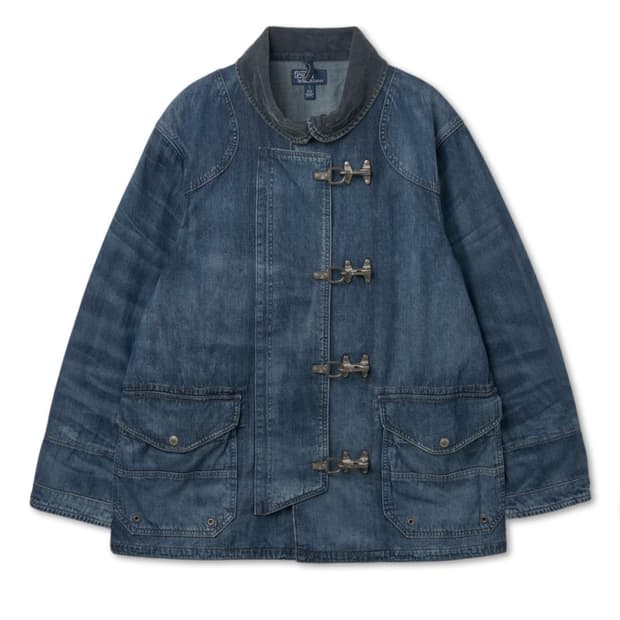 폴로 랄프 로렌 코틀랜드 데님 자켓