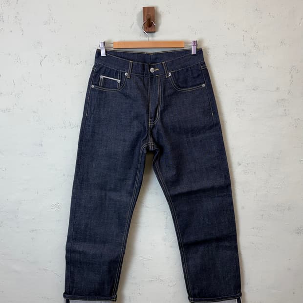유니폼브릿지 셀비지 데님팬츠