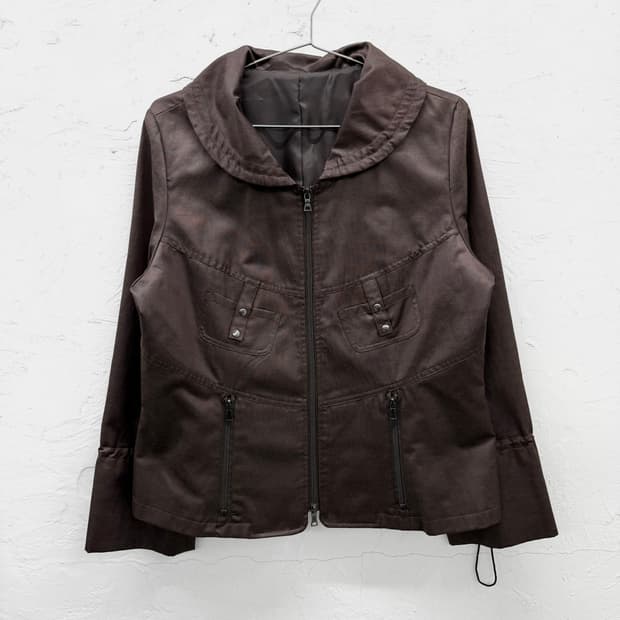 earthy mode 집업 자켓