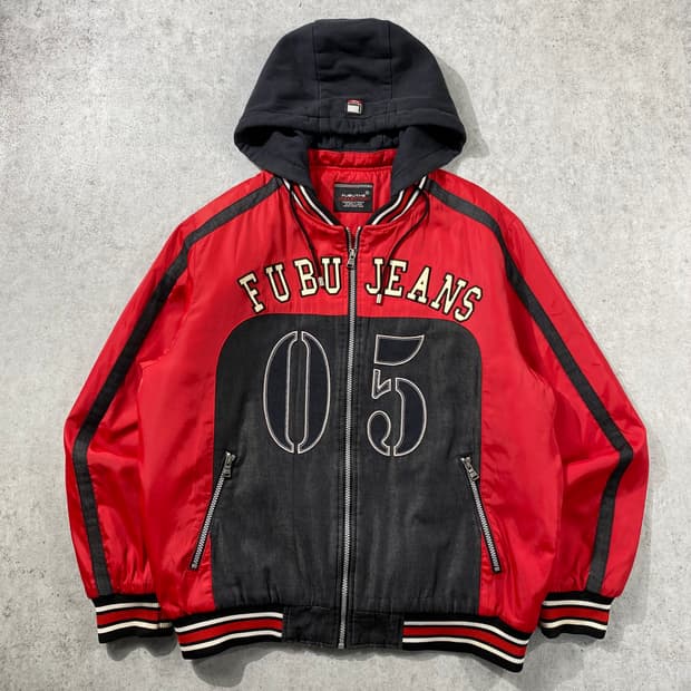 [L] 90-00s FUBU 후부 올드스쿨 자켓