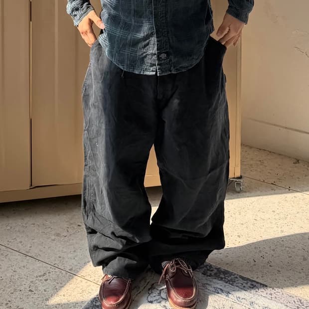 칼하트 카펜터 워크팬츠 블랙