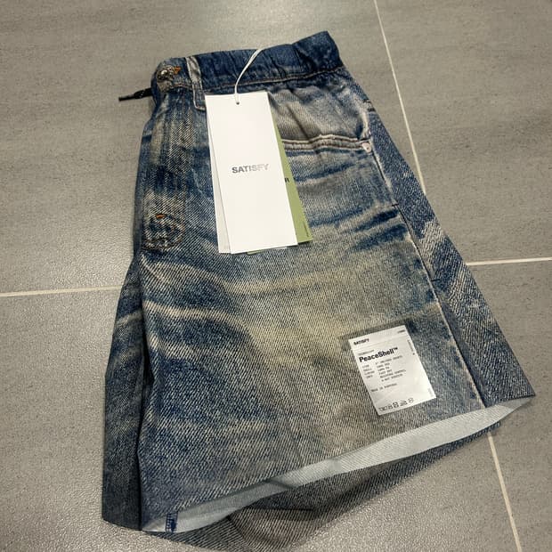 새티스파이 데님쇼츠 피스쉘 L (또는 m으로교환)