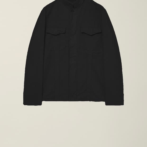 [XL] 누마레 ee 밀리터리 셔츠 자켓 블랙