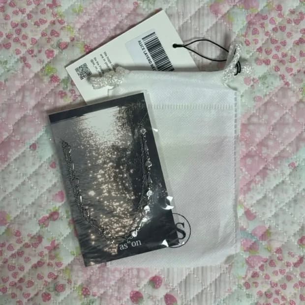 애즈온 alice layerd necklace 앨리스 레이어드 목걸이