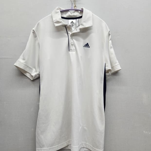 아디다스 로고 기능성 반팔카라 95(M) 남여공용