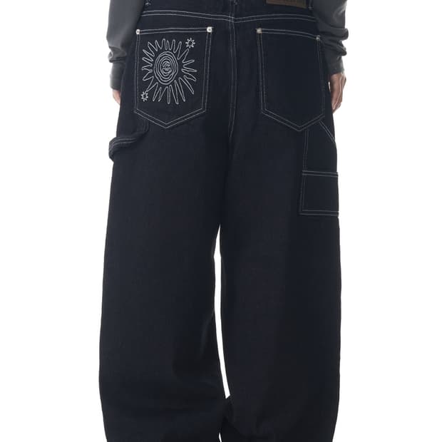 [2] 아캄 니들워크 카펜터 데님 팬츠