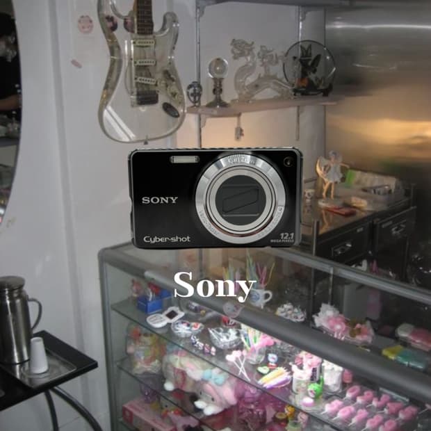 소니 사이버샷 dsc-w270 빈티지디카 디지털카메라