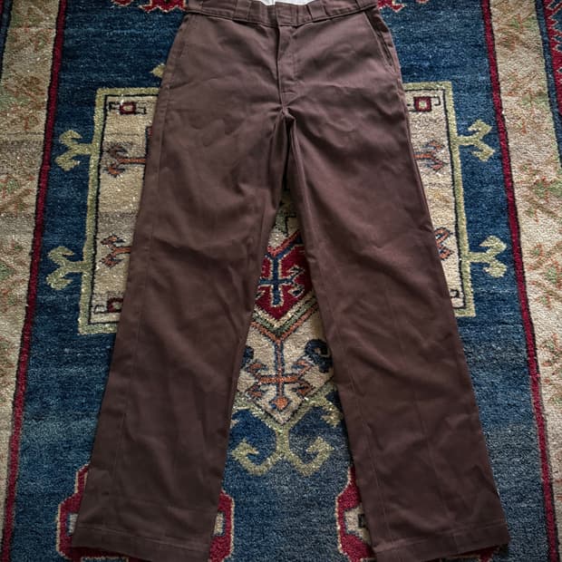 Dickies Straight fit brown work pants