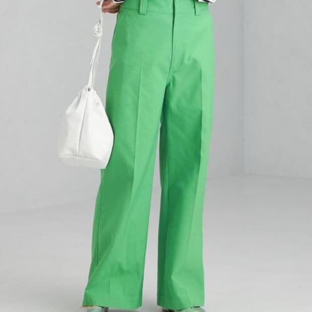 홉삭 와이드 팬츠