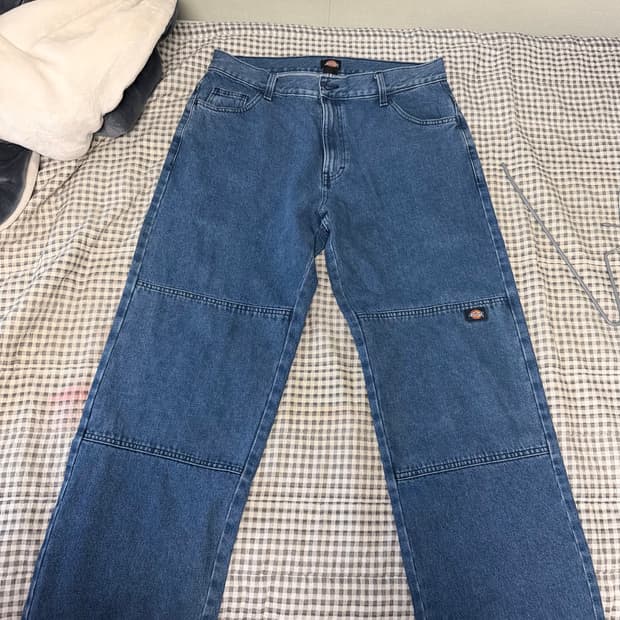 디키즈 더블니 데님팬츠