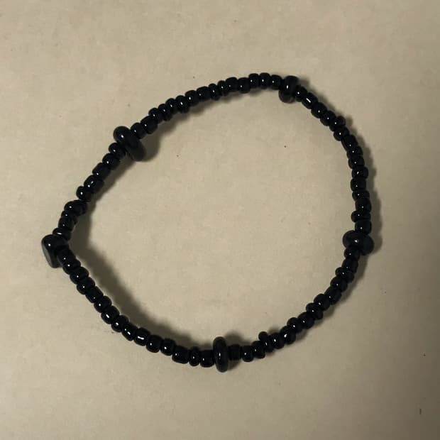 블랙 오닉스 원석 팔찌