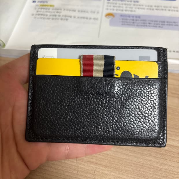 톰브라운 카드지갑
