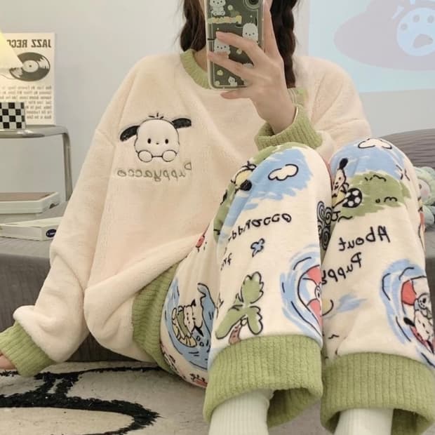 포차코 수면잠옷set