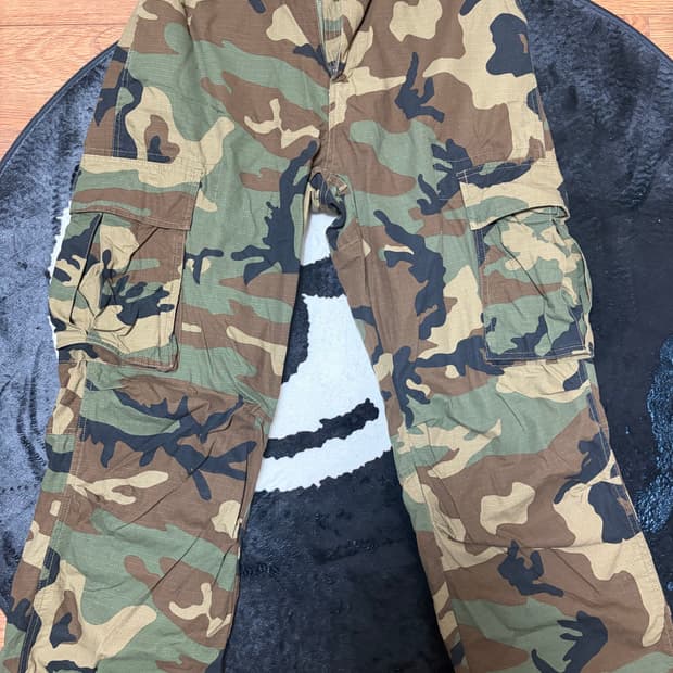 엑스트라오디너리 카모 팬츠 L