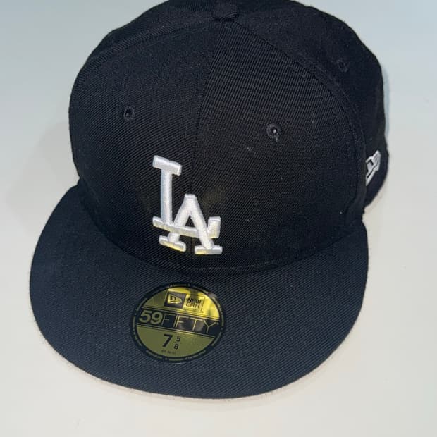 뉴에라 59fifty LA다저스 블랙 758 볼캡 모자 59피프티