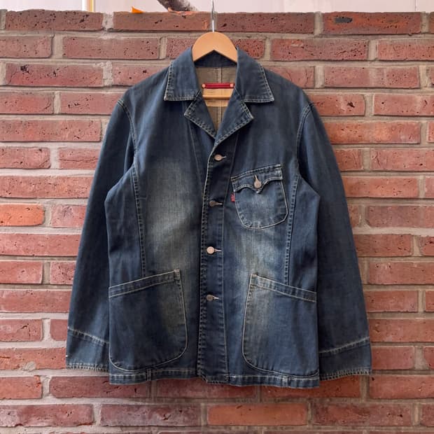 리바이스 Levi’s 레드룹 데님 커버올 자켓 