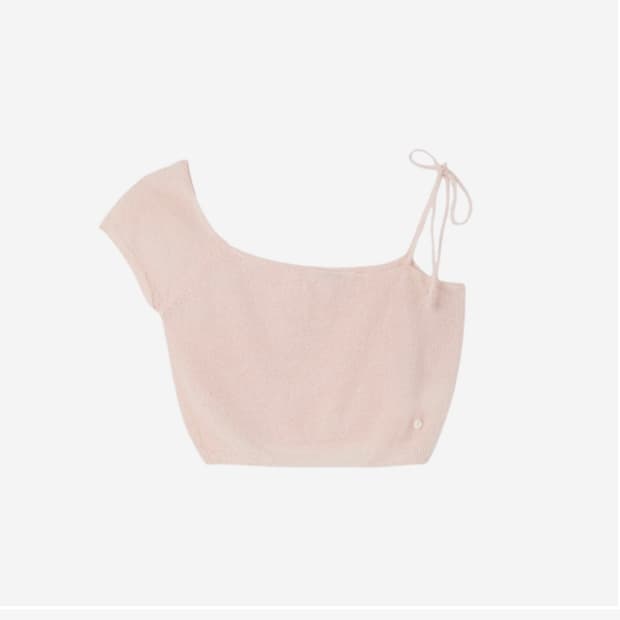 타낫 언발란스 레이어드 니트 피치