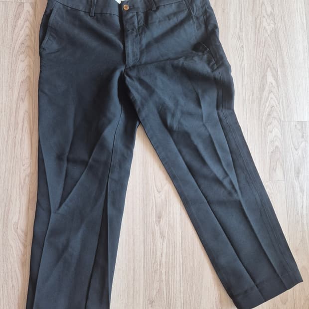 꼼데가르송 옴므플러스 축융 폴리 팬츠