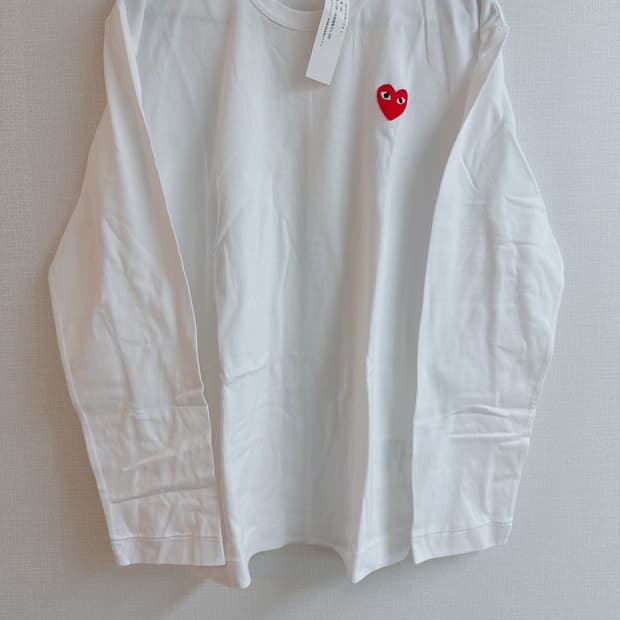 꼼데가르송 하트와펜 롱스리브