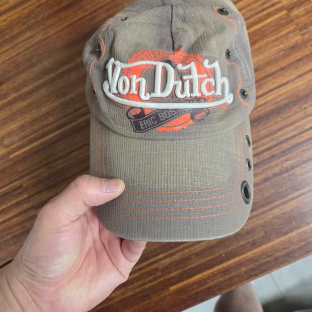 본더치 빈티지 올드스쿨 y2k 모자 프리