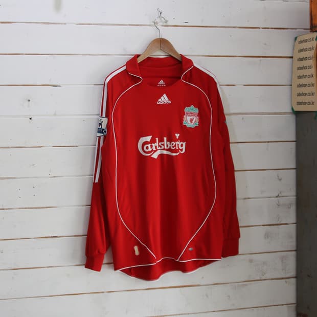 (착용컷) 아디다스 리버풀 06~08 토레스 유니폼 상의 (남성용 L)