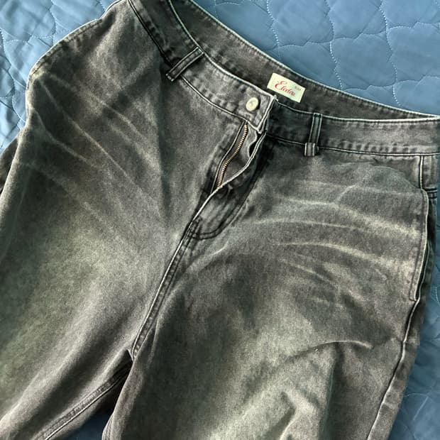 etce 배기 데님 xl