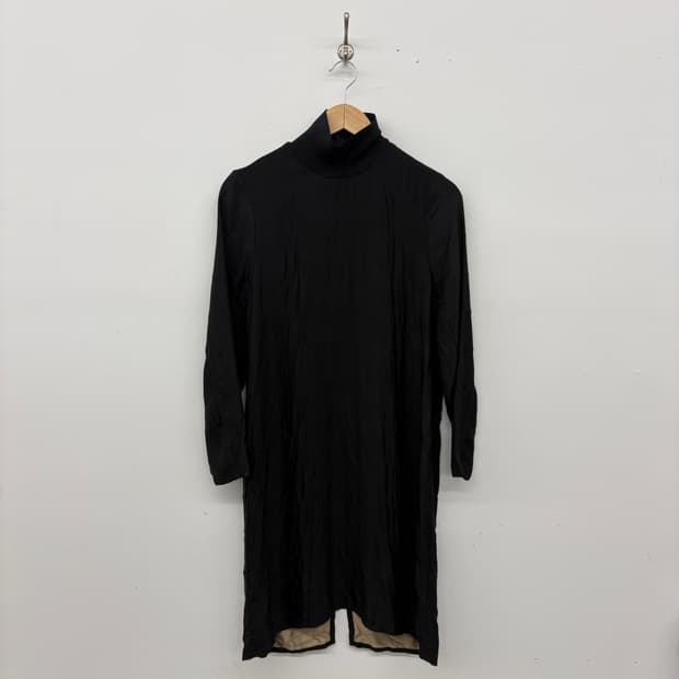 COS 블랙 롱 터틀넥 원피스 여성 S