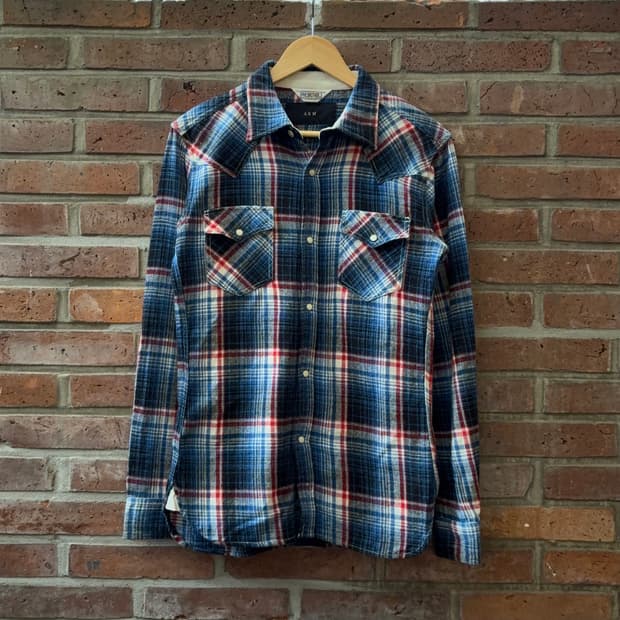 Five Brother × AKM 플란넬 웨스턴 셔츠