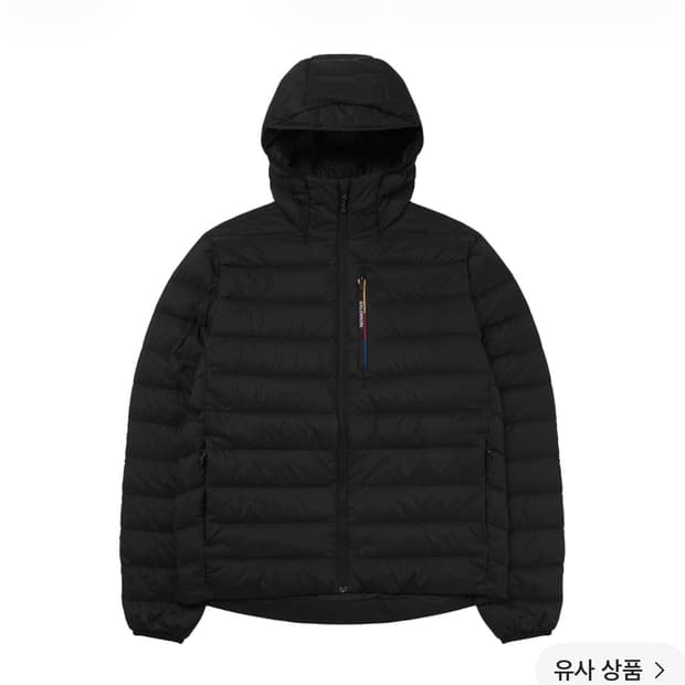 살로몬 엑스 퓨즈 후드 드운 자켓 블랙 L