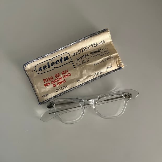 빈티지안경 셀렉타 1960s 프레임프랑스