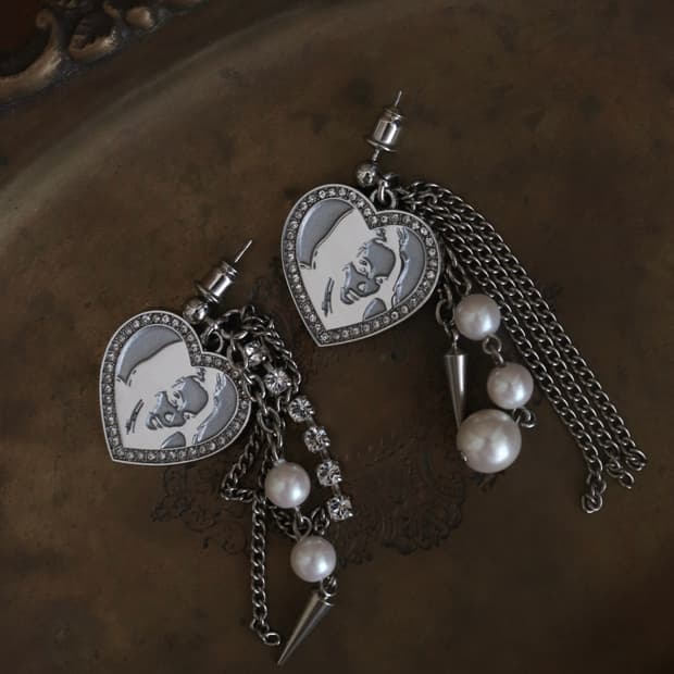 [Hysteric Glamour] Pearl Stud Earrings