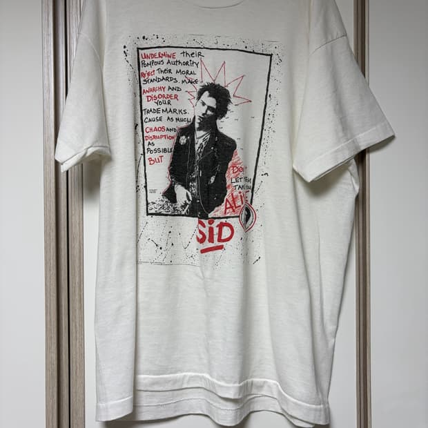 [XL] 빈티지 80s 섹스피스톨즈 sex pistols 시드 비셔스 티