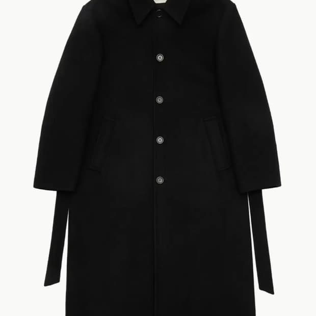 아모멘토 싱글코트 블랙 M 24Fw