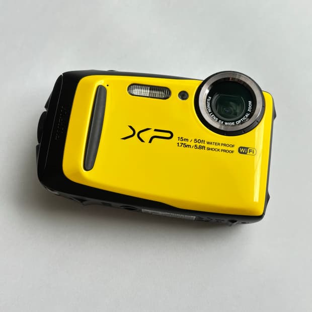 완전상태좋음🧚후지필름 Finepix XP90 옐로우 빈티지 방수