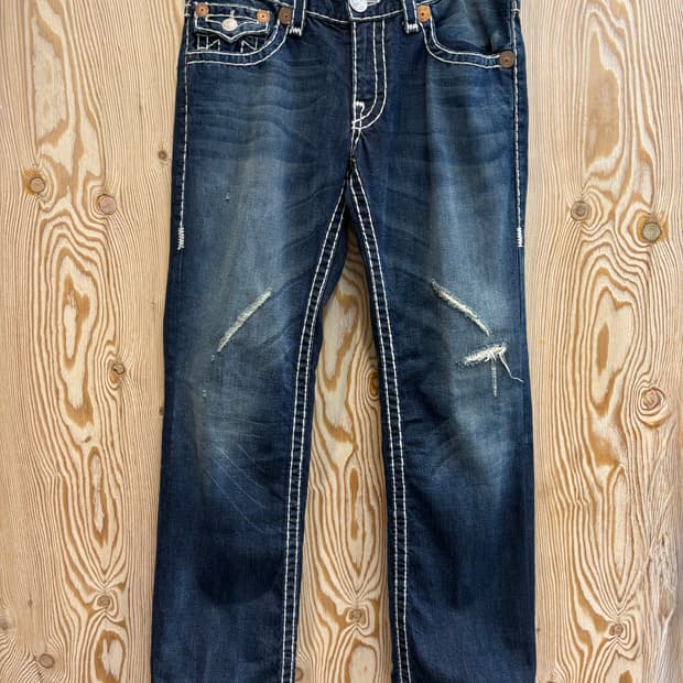 트루릴리젼 빌리 슈퍼T 데님팬츠