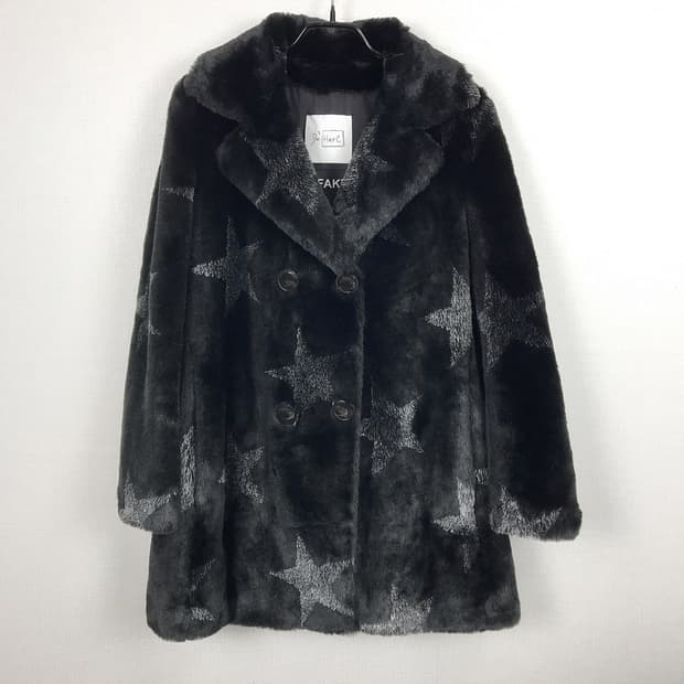 디하트 De'Hart 페이크퍼 하프 코트 여성38